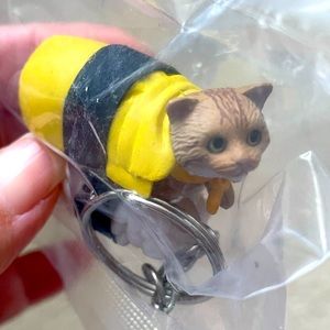 Cat Sushi Keychain